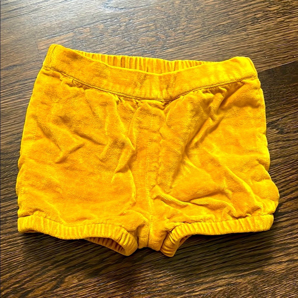 Mini Boden Cotton Velvet Bloomer Shorts - Like New